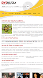 Mobile Screenshot of dysmusax.cz